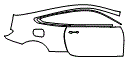 Door and Rear Fender Kit pattern for the 2026 BMW 8 Series