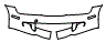 Bumper Kit pattern for the 2000 BMW M Roadster
