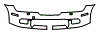 Bumper Kit pattern for the 2002 BMW Z3