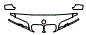 Hood, Fender and Mirror Kit pattern for the 2001 BMW 330