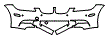 Bumper Kit pattern for the 2008 BMW M3