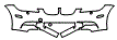 Bumper Kit pattern for the 2008 BMW M3