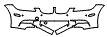 Bumper Kit pattern for the 2008 BMW M3