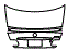Trunk Lid Kit pattern for the 2005 BMW M3