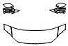 Hood, Fender and Mirror Kit pattern for the 2027 BMW 3 Series