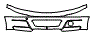 Bumper Kit pattern for the 2005 BMW M3