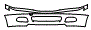 Bumper Kit pattern for the 2004 BMW 330