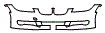 Bumper Kit pattern for the 2007 BMW 328