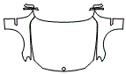 Full Hood, Fender and Mirror Kit pattern for the 2015 BMW 760