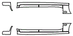 Rocker Panel Kit pattern for the 2015 BMW 760