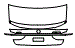 Trunk Lid Kit pattern for the 2019 BMW M760i (US)
