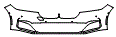 Bumper Kit pattern for the 2022 BMW 7 Series (US)