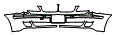 Bumper Kit pattern for the 2006 BMW 760