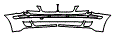 Bumper Kit pattern for the 2006 BMW 760