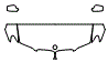 Hood, Fender, Mirror and Grille Kit pattern for the 2005 BMW 745