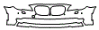 Bumper Kit pattern for the 2010 BMW 760