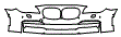 Bumper Kit pattern for the 2015 BMW 760