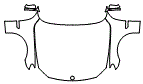 Full Hood, Fender and Mirror Kit pattern for the 2012 BMW B7 Alpina