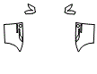 Fender and Mirror Kit pattern for the 2014 BMW Z4