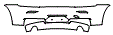 Rear Bumper Kit pattern for the 2014 BMW Z4