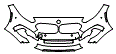 Bumper Kit pattern for the 2021 BMW Z4