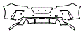Rear Bumper Kit pattern for the 2026 BMW Z4