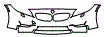 Bumper Kit pattern for the 2010 BMW Z4