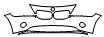 Bumper Kit pattern for the 2003 BMW Z4