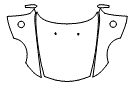 Full Hood, Fender and Mirror Kit pattern for the 2003 BMW Z4