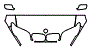 Hood, Fender and Mirror Kit pattern for the 2006 BMW 330