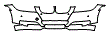 Bumper Kit pattern for the 2009 BMW 328