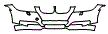 Bumper Kit pattern for the 2009 BMW 328