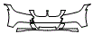 Bumper Kit pattern for the 2009 BMW 328