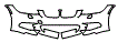 Bumper Kit pattern for the 2013 BMW 328