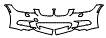 Bumper Kit pattern for the 2013 BMW 328