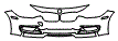 Bumper Kit pattern for the 2015 BMW ActiveHybrid 3