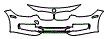Bumper Kit pattern for the 2013 BMW 328