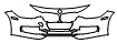 Bumper Kit pattern for the 2013 BMW 328