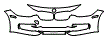Bumper Kit pattern for the 2015 BMW ActiveHybrid 3