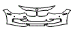 Bumper Kit pattern for the 2015 BMW ActiveHybrid 3