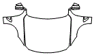 Full Hood, Fender and Mirror Kit pattern for the 2016 BMW 328