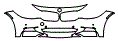 Bumper Kit pattern for the 2016 BMW 328