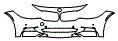 Bumper Kit pattern for the 2016 BMW 328