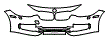 Bumper Kit pattern for the 2013 BMW 328