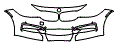 Bumper Kit pattern for the 2016 BMW 328