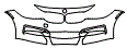 Bumper Kit pattern for the 2016 BMW 328