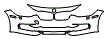Bumper Kit pattern for the 2013 BMW 320