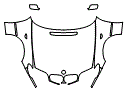 Full Hood, Fender and Mirror Kit pattern for the 2006 BMW 330