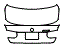 Trunk Lid Kit pattern for the 2016 BMW 320