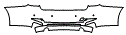 Rear Bumper Kit pattern for the 2015 BMW ActiveHybrid 3